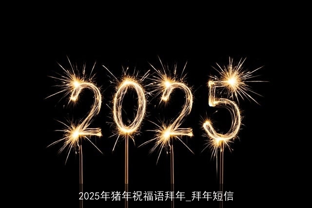 2025年猪年祝福语拜年_拜年短信