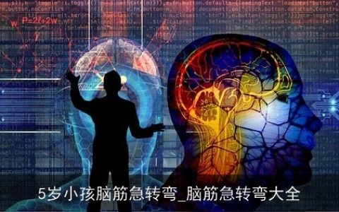 5岁小孩脑筋急转弯_脑筋急转弯大全