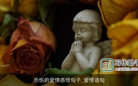 悲伤的爱情感悟句子_爱情语句