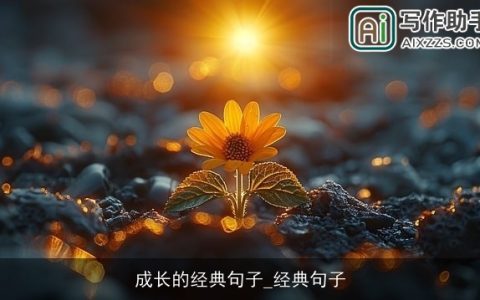 成长的经典句子_经典句子