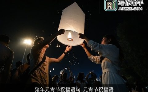 猪年元宵节祝福语句_元宵节祝福语