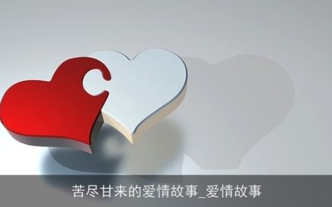 苦尽甘来的爱情故事_爱情故事