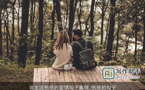 非主流伤感的爱情句子集锦_伤感的句子