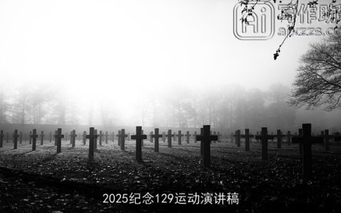 2025纪念129运动演讲稿