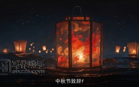 中秋节致辞f