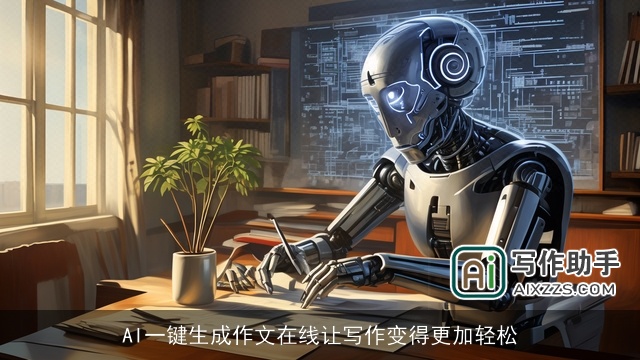 AI一键生成作文在线让写作变得更加轻松