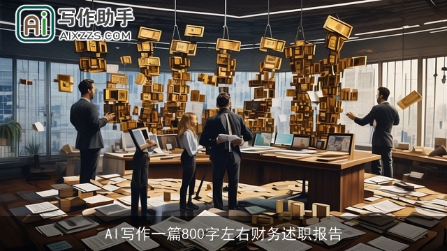 AI写作一篇800字左右财务述职报告