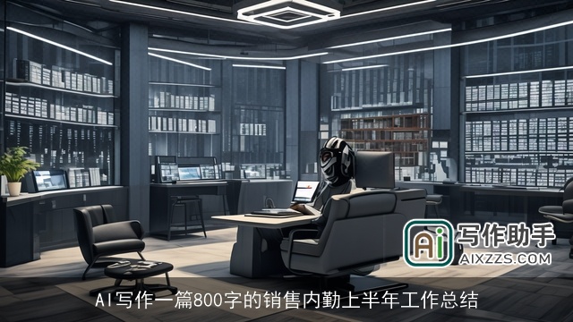 AI写作一篇800字的销售内勤上半年工作总结