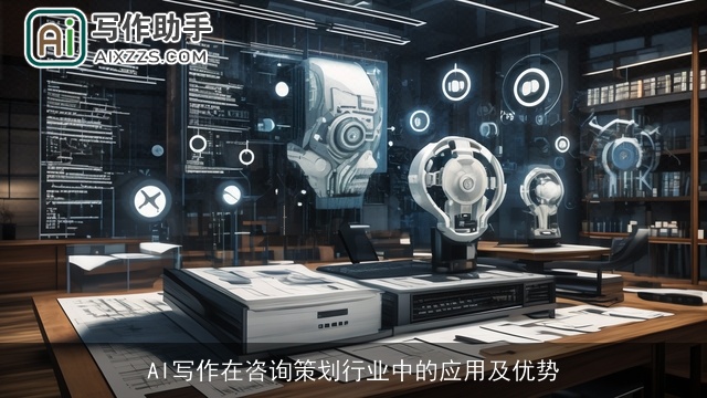 AI写作在咨询策划行业中的应用及优势