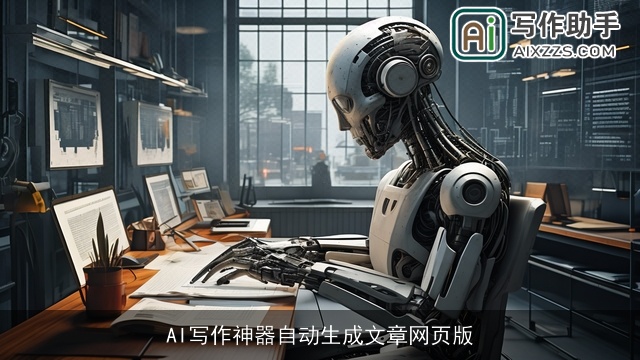 AI写作神器自动生成文章网页版