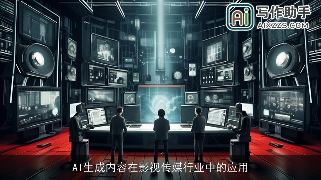 AI生成内容在影视传媒行业中的应用