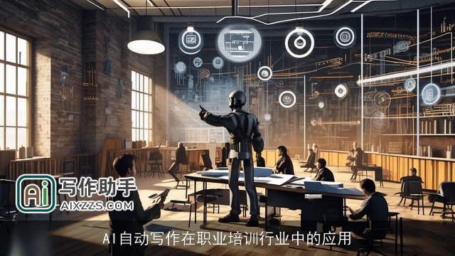 AI自动写作在职业培训行业中的应用