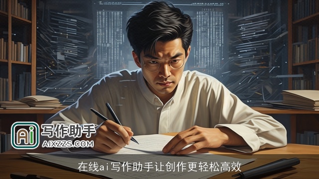 在线ai写作助手让创作更轻松高效