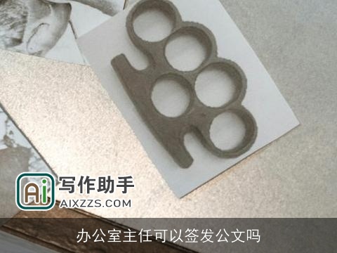 办公室主任可以签发公文吗