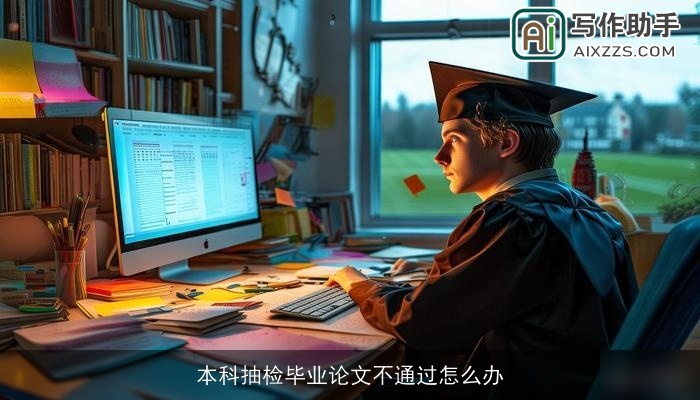 本科抽检毕业论文不通过怎么办