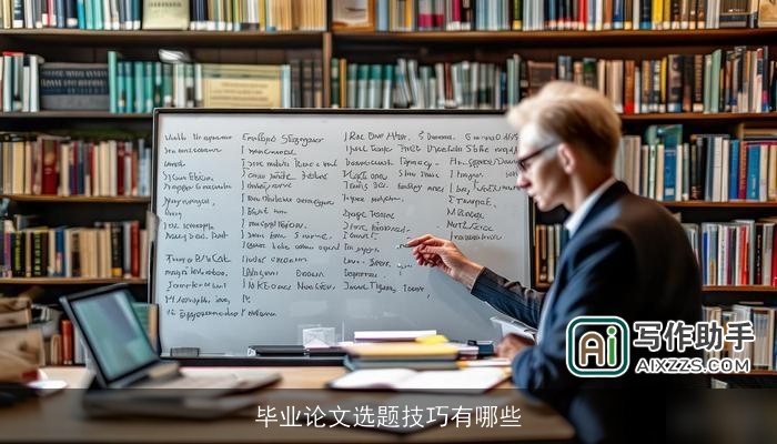 毕业论文选题技巧有哪些