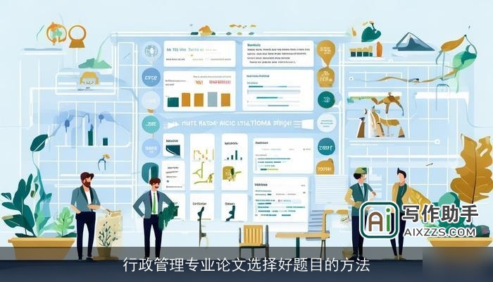 行政管理专业论文选择好题目的方法