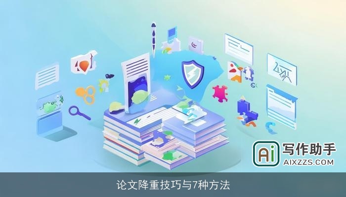 论文降重技巧与7种方法