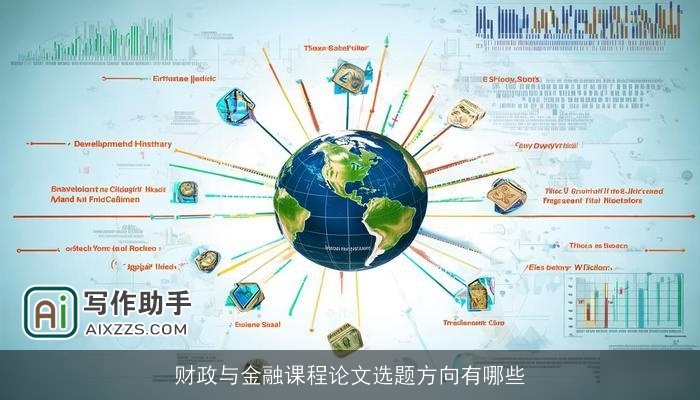 财政与金融课程论文选题方向有哪些