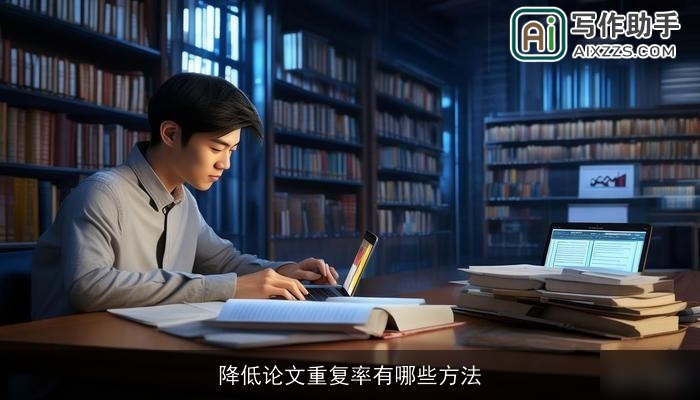 降低论文重复率有哪些方法