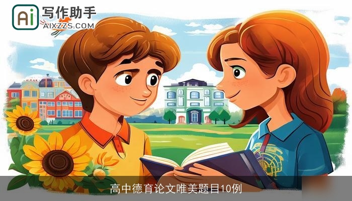 高中德育论文唯美题目10例