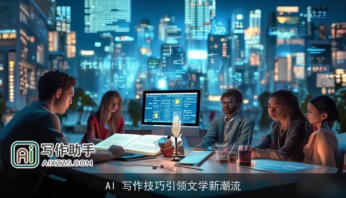 AI 写作技巧引领文学新潮流