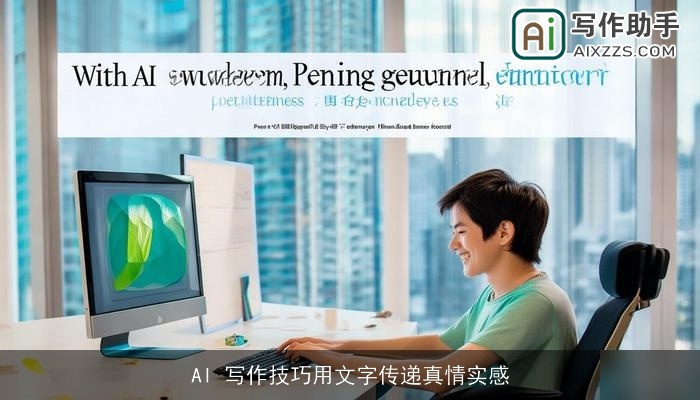 AI 写作技巧用文字传递真情实感