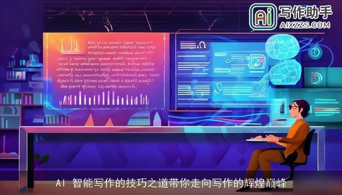 AI 智能写作的技巧之道带你走向写作的辉煌巅峰