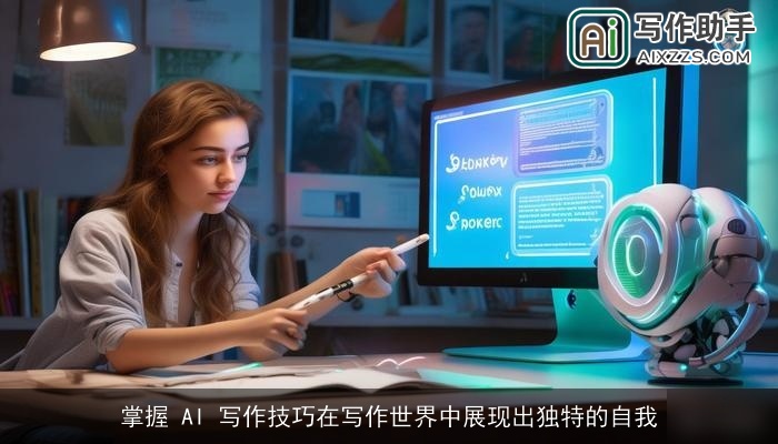 掌握 AI 写作技巧在写作世界中展现出独特的自我