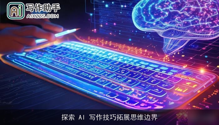 探索 AI 写作技巧拓展思维边界