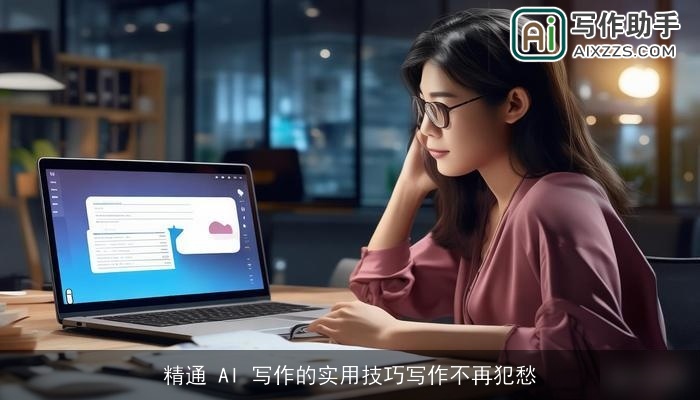 精通 AI 写作的实用技巧写作不再犯愁
