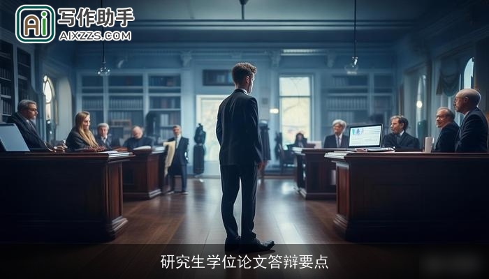 研究生学位论文答辩要点