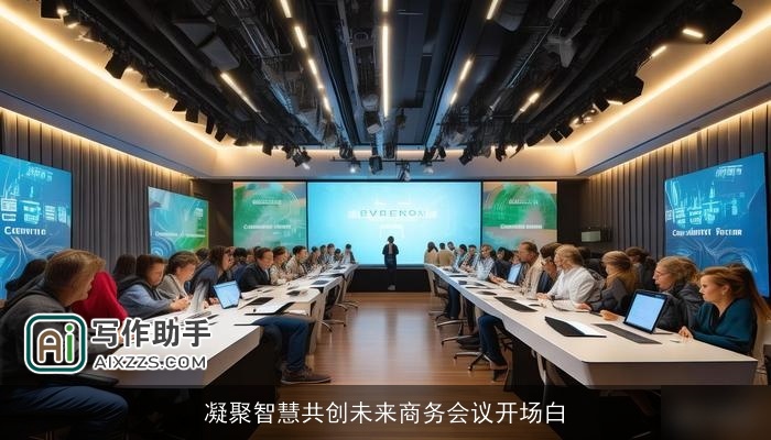凝聚智慧共创未来商务会议开场白