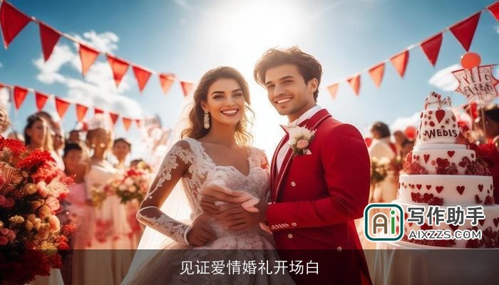 见证爱情婚礼开场白