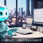 AI创作入口：一键触达智能创作新世界