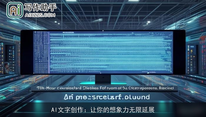 AI文字创作：让你的想象力无限延展