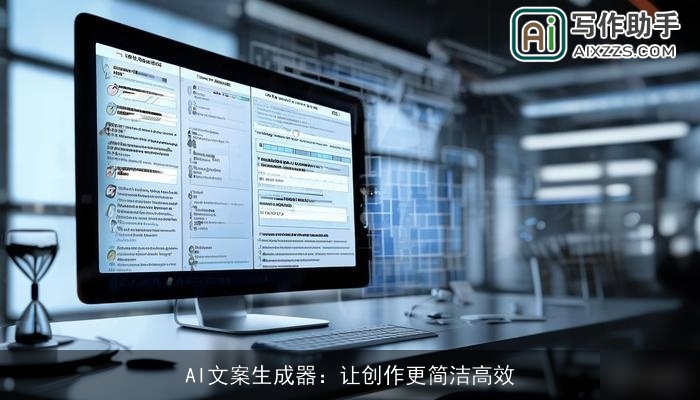 AI文案生成器：让创作更简洁高效