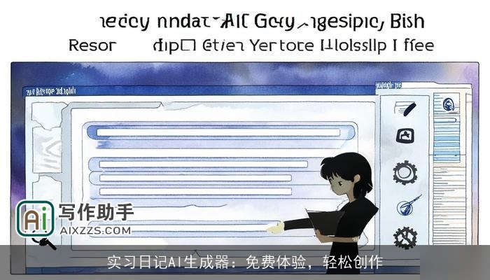 实习日记AI生成器：免费体验，轻松创作