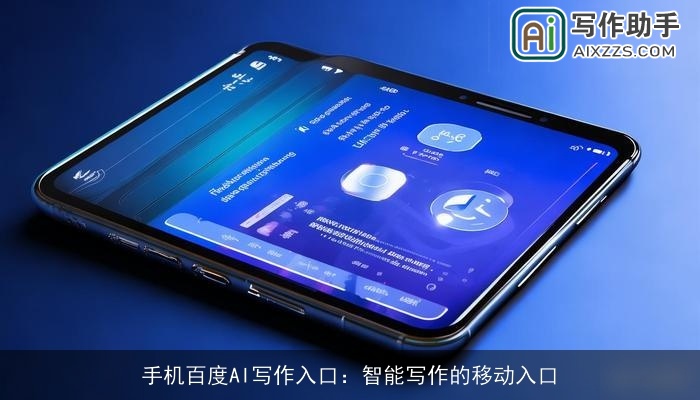 手机百度AI写作入口：智能写作的移动入口