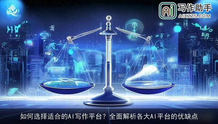 如何选择适合的AI写作平台？全面解析各大AI平台的优缺点