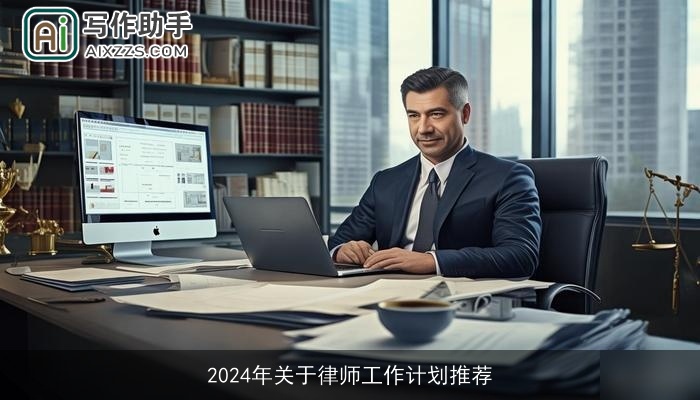 2024年关于律师工作计划推荐