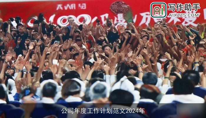 公司年度工作计划范文2024年