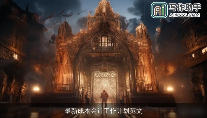 最新成本会计工作计划范文