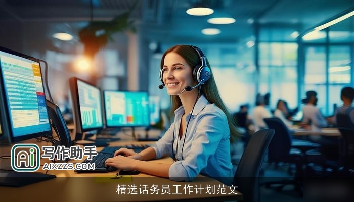 精选话务员工作计划范文