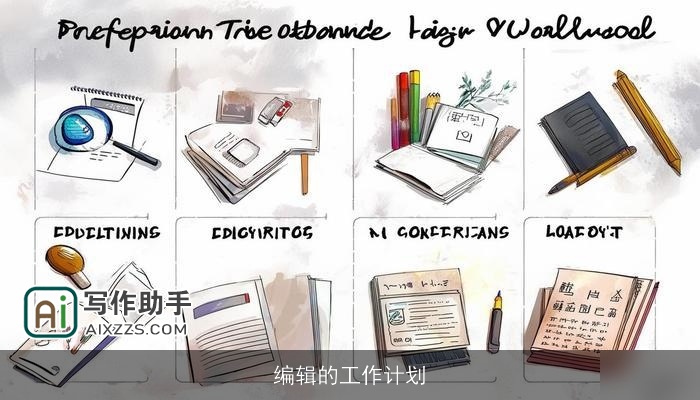 编辑的工作计划
