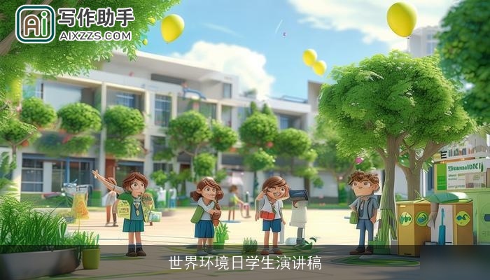 世界环境日学生演讲稿