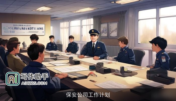 保安公司工作计划