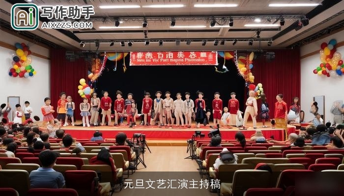 元旦文艺汇演主持稿