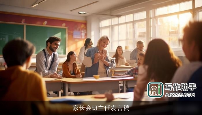 家长会班主任发言稿