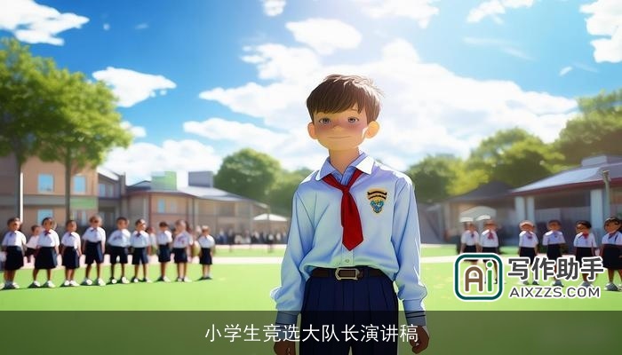 小学生竞选大队长演讲稿
